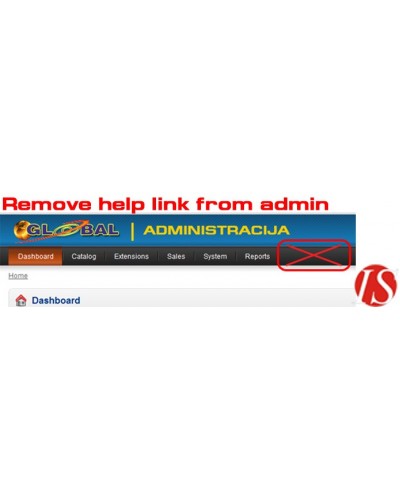 Remove help link from admin 1.5.x.x (vQmod)